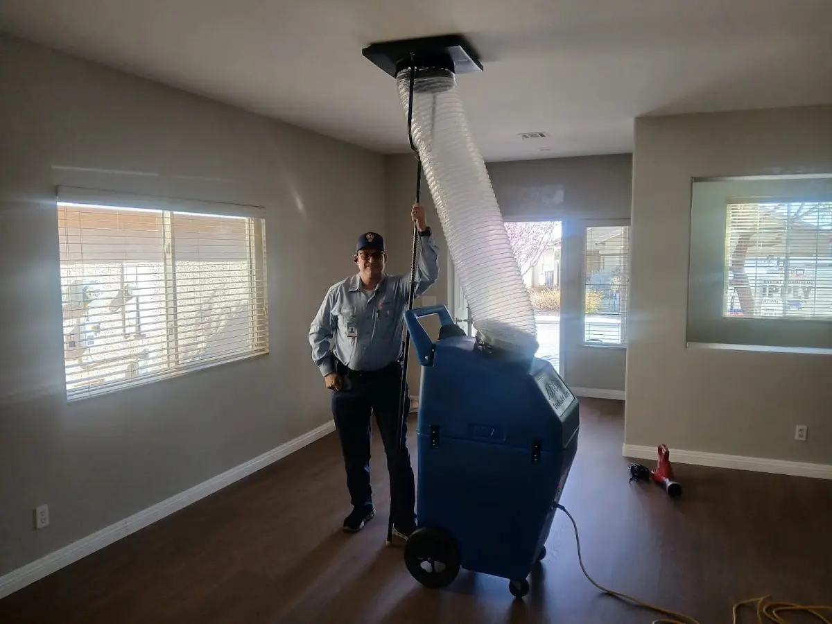 Professional Dryer Vent Cleaning work inside a Aldine home
